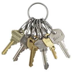 NITE Ize klíčenka NI-KRGS-11-R3 KeyRing 6 S-Biner stříbrná 1 ks
