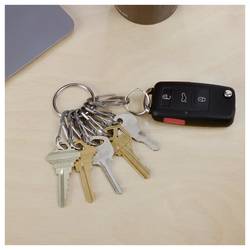 NITE Ize klíčenka NI-KRGS-11-R3 KeyRing 6 S-Biner stříbrná 1 ks