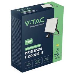 V-TAC VT-4909-FC 23839 venkovní LED reflektor Energetická třída (EEK2021): E (A - G) 10 W Barvy světla (LED svítidlo): neutrální bílá