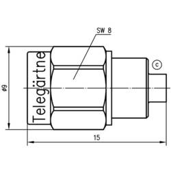 Telegärtner 100024780 100024780 1 ks Piece