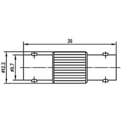Telegärtner 100023602 100023602 BNC adaptér BNC zásuvka - BNC zásuvka 1 ks