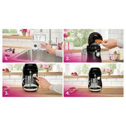 Bosch Tassimo HAPPY TAS107E kapslový kávovar, béžová, černá