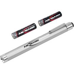 Ansmann 1600-0169 X15 mini svítilna, penlight na baterii LED 13.38 cm stříbrná