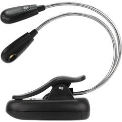 Ansmann Twinflex 1600-0119 stolní lampa LED 0.65 W černá, stříbrná