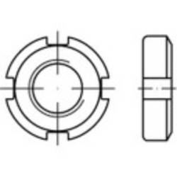 TOOLCRAFT 147142 hřídelové matice M24 DIN 70852 ocel 10 ks