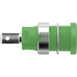 Schützinger DI SEB 7077 Ni / GN bezpečnostní vestavná zásuvka 4 mm zelená 1 ks