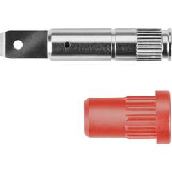 Schützinger DI EPB 6792 Ni / FST 4.8x0.8 / RT lisovaná zásuvka červená 1 ks