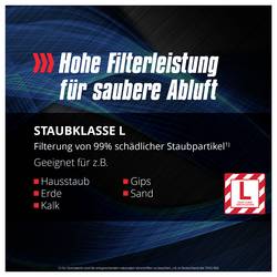 Einhell Professional TP-VC 18/10 Li BL L 4326758 Akumulátorový vysavač pro mokré a suché vysávání 10 l Vč. nabíječky, vč. 1 akumulátoru, prachová třída L