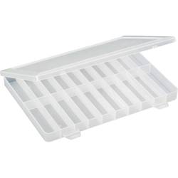 TRU COMPONENTS krabička na malé součástky (d x š x v) 250 x 180 x 24 mm přihrádek: 20 pevné rozčlenění Obsah 1 ks