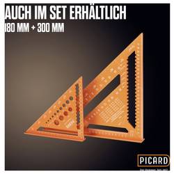 Picard 0071520-180 tesařský úhloměr 90 °