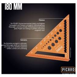 Picard 0071520-180 tesařský úhloměr 90 °