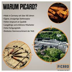 Picard 0070080-001 palička, sada s ergonomickou rukojetí DIN 7239 3 ks