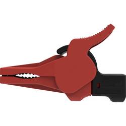 Schützinger SAK 9230 Ni / RT bezpečnostní krokosvorka, zásuvka, CAT IV 600 V, červená