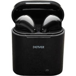 Denver TWE-36 špuntová sluchátka (In Ear) Bluetooth® stereo černá Nabíjecí pouzdro telefon