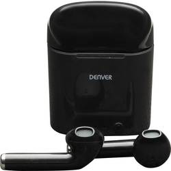 Denver TWE-36 špuntová sluchátka (In Ear) Bluetooth® stereo černá Nabíjecí pouzdro telefon