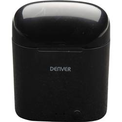 Denver TWE-36 špuntová sluchátka (In Ear) Bluetooth® stereo černá Nabíjecí pouzdro telefon