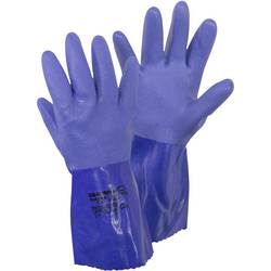 Showa 4708 660 Gr. L bavlněná tkanina , PVC rukavice pro manipulaci s chemikáliemi Velikost rukavic: 9, L EN 388:2016, EN 374-1:2016/ Typ B, EN 374-5:2016 ISO