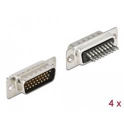 Delock 66706 zástrčka D-SUB - 4 ks Bag
