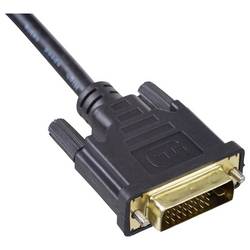 Akyga HDMI kabel DVI-D 24+1pol. Zástrčka 3.0 m černá AK-AV-13 duplex HDMI kabel