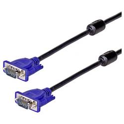 Akyga VGA kabel VGA pólové Zástrčka 5 m černá AK-AV-14 pozlacené kontakty VGA kabel