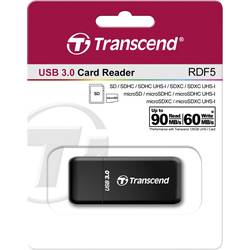 Transcend RDF5K externí čtečka paměťových karet USB 3.2 (Gen 1x1) černá