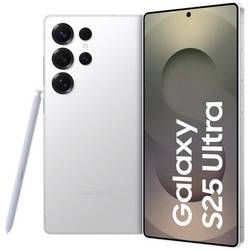 Samsung Galaxy S25 Ultra smartphone 256 GB, 17.5 cm (6.9 palec), titan, bílá, stříbrná, Android™ 15, dual SIM