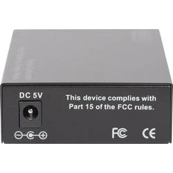 Digitus DN-82124 IEEE 802.3z 1000BASE-SX, SC Duplex konvertor médií 1000 MBit/s