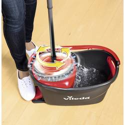 Vileda 158572 TURBO BOX inkl. TURBO REFILL MICROFIBRE 2in1 Ersatzkopf Sada hadříků na vytírání 1 ks