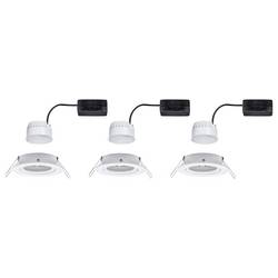 Paulmann 41306 Nova vestavné svítidlo, LED, LED, 18 W, bílá, sada 3 ks
