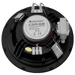 Omnitronic CSR-6B širokopásmový vestavný reproduktor 6 W černá 1 ks