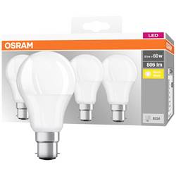 OSRAM HOMELIGHTING 4058075819511 LED Energetická třída (EEK2021) F (A - G) B22d klasická žárovka 8.5 W = 60 W teplá bílá (Ø x v) 60 mm x 107 mm nestmívatelné 4