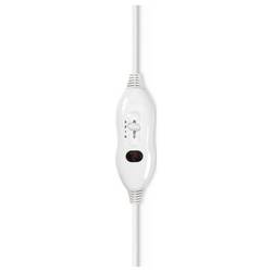 Nedis PEBL110CWT2 vyhřívací deka 120 W bílá