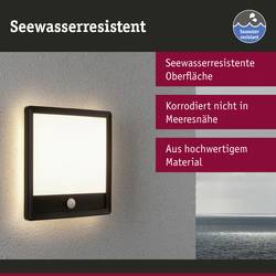 Paulmann Lamina PIR 94665 venkovní nástěnné LED osvětlení s PIR detektorem LED 15 W černá