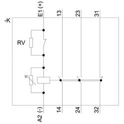 Siemens 3RH2122-2LF40-0LA0 pomocný stykač s varistorem Vhodné pro značku (relé): Siemens Piece 1 ks