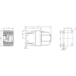 Siemens 3RH2122-2LF40-0LA0 pomocný stykač s varistorem Vhodné pro značku (relé): Siemens Piece 1 ks