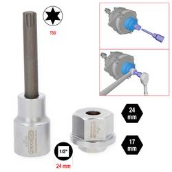 KS Tools 150.3270 Sada kombinovaných klíčů pro alternátoru, 2dílná