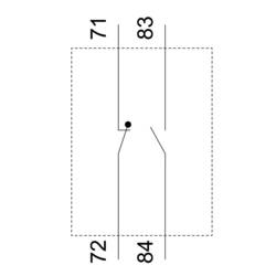 Siemens 3TY6501-1L blok pomocných spínačů Vhodné pro značku (relé): Siemens 1 ks