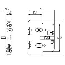 Siemens 3TY6501-1L blok pomocných spínačů Vhodné pro značku (relé): Siemens 1 ks