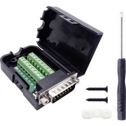 TRU COMPONENTS T1904C092 sada D-SUB kolíkové lišty Pólů: 15 šroubovací 1 ks