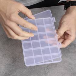 Quadrios 23SA088 krabička na malé součástky (d x š x v) 19 x 13 x 1.5 cm přihrádek: 24 pevné rozčlenění Box Obsah 1 ks
