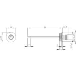 Siemens 3SY3127 3SY3127 přístrojová zástrčka 1 ks