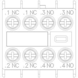 Siemens 3RH2911-1HA22 blok pomocných spínačů 10 A 1 ks