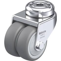 Blickle 574400 LMDA-TPA 50KF Dvojité otočné kolečko ve vidlici Ø kola: 50 mm nosnost (max.): 80 kg 1 ks