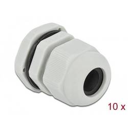 Delock 60199 voděodolná PG13.5 plast šedá 1 ks