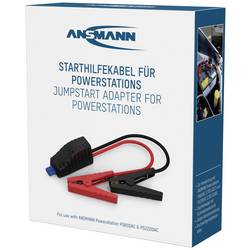 Ansmann Powerstation Jumpstart Adapter PS600AC PS2200AC startovací kabely 8.37 mm² ABS, PVC 0.50 m s plastovými kleštěmi, s ochranným obvodem