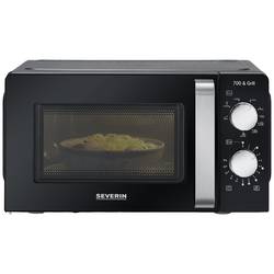Severin 7781 mikrovlnná trouba černá/šedá 700 W funkce časovače, funkce grilování