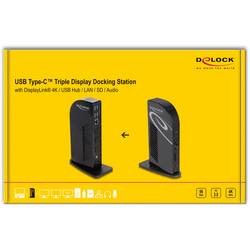 Delock USB-C® dokovací stanice 88051
