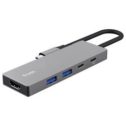 Trust USB-C® dokovací stanice Dalyx Vhodné pro značky (dokovací stanice pro notebook): univerzální
