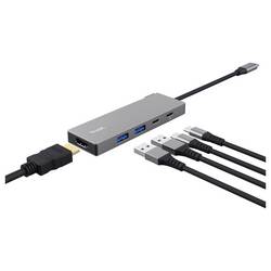 Trust USB-C® dokovací stanice Dalyx Vhodné pro značky (dokovací stanice pro notebook): univerzální