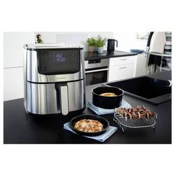Gastronoma 18290010 horkovzdušná fritéza 8 l 1 800 W recirkulační funkce, ochrana proti přehřátí stříbrná, černá